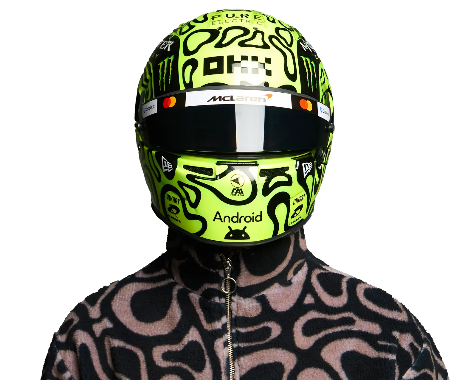 Racing helmet design